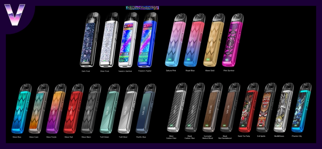 slider kit usra nano de chez lost vape pas cher design du kit