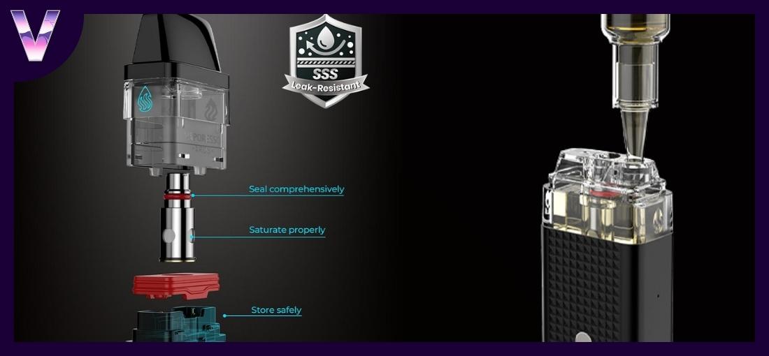 slider cartouche xros pour le kit xros mini de chez vaporesso pas cher
