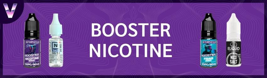 Booster de Nicotine pas cher - Liquideo - MajorSmoker