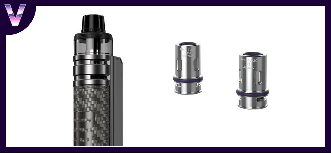 slider voopoo pas cher drag h80s resistance