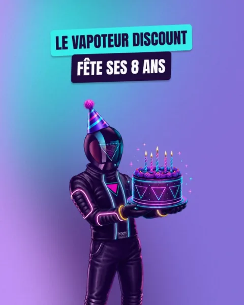 Le Vapoteur Discount fête ses 8 ans