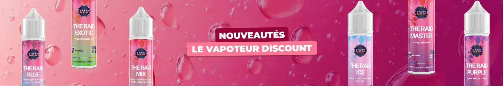 The Raid par Le Vapoteur Discount