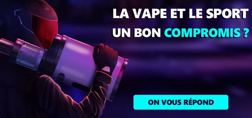 La vape et le sport : un bon compromis ? On vous explique comment alli