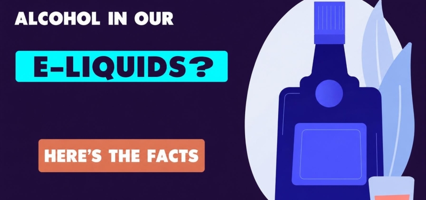 Alcohol in e-liquids: why? We tell you everything!
