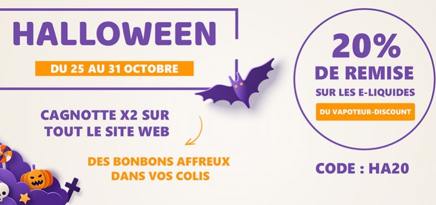 Meilleurs e-liquides de la semaine 42 : Spéciale Halloween