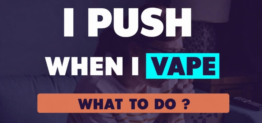 I cough when I vape, what should I do?