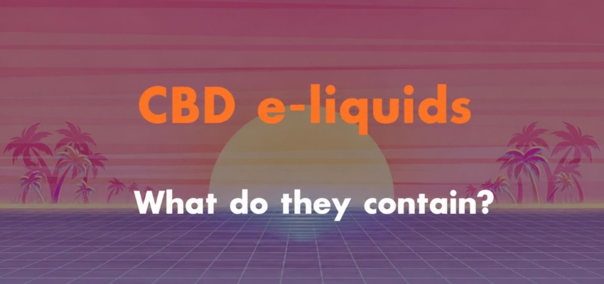Do CBD e-liquids contain THC?