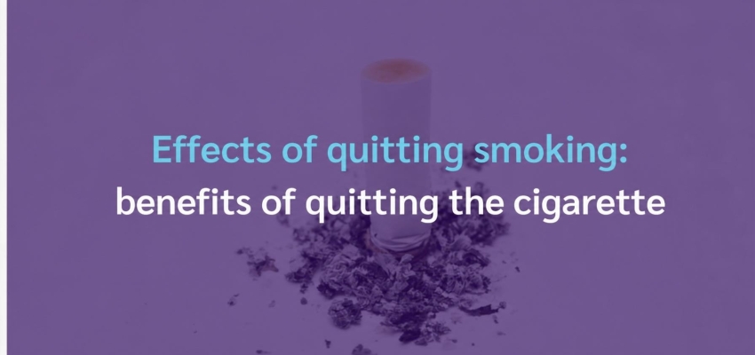 Effects of quitting smoking: the benefits of stopping cigarettes