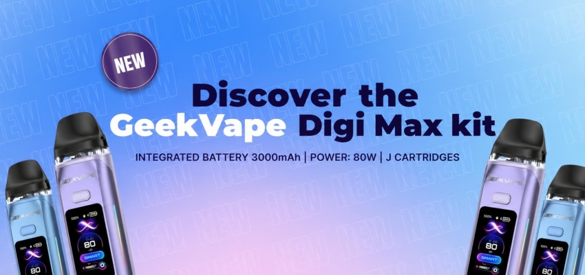 The Geekvape Digi Max Kit arrives at Le Vapoteur Discount!