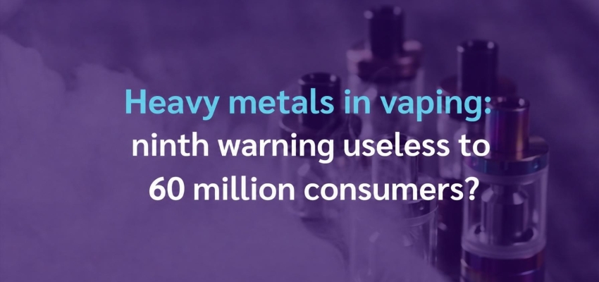 Heavy metals in vaping: fact or fiction?