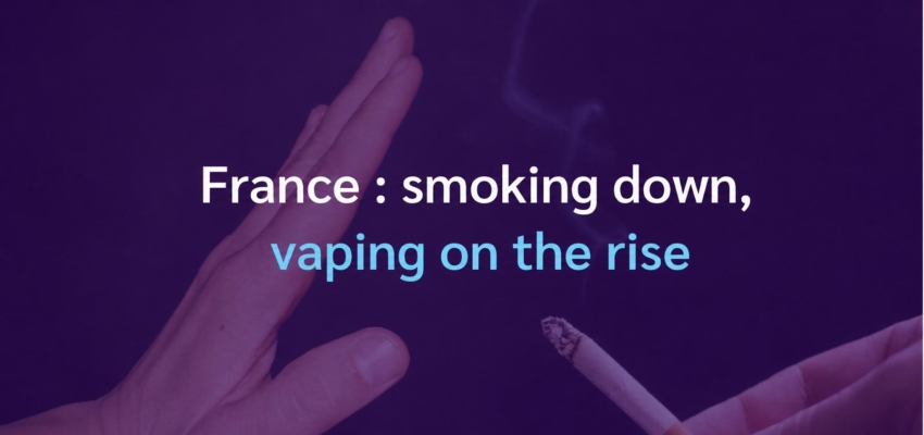 Smoking on the decline and vaping on the rise in France 