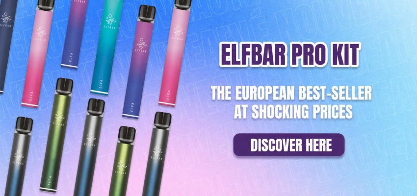 Elfa Pro Elfbar: the best-seller at a shocking price on Le Vapoteur Di