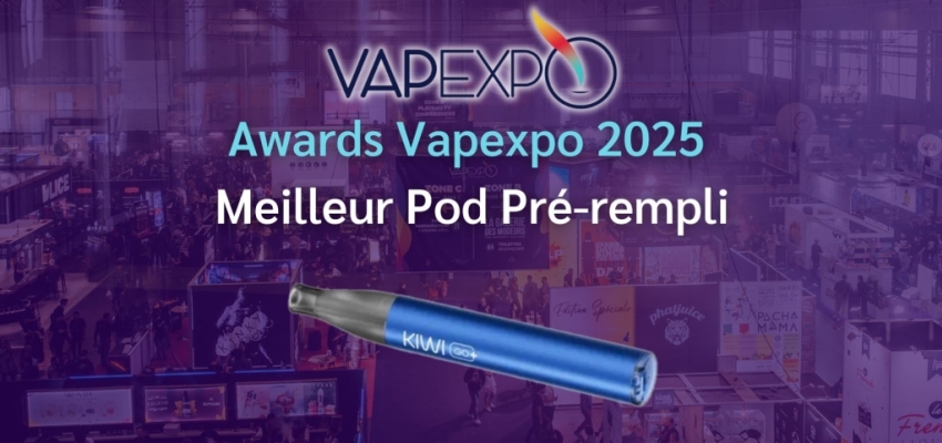 Vapexpo Awards 2025 : le meilleur pod pré-rempli
