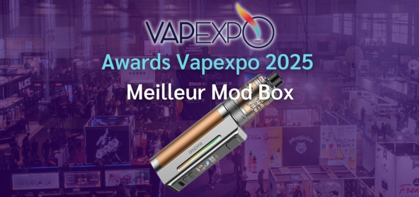 Vapexpo Awards 2025 : le meilleur box mod