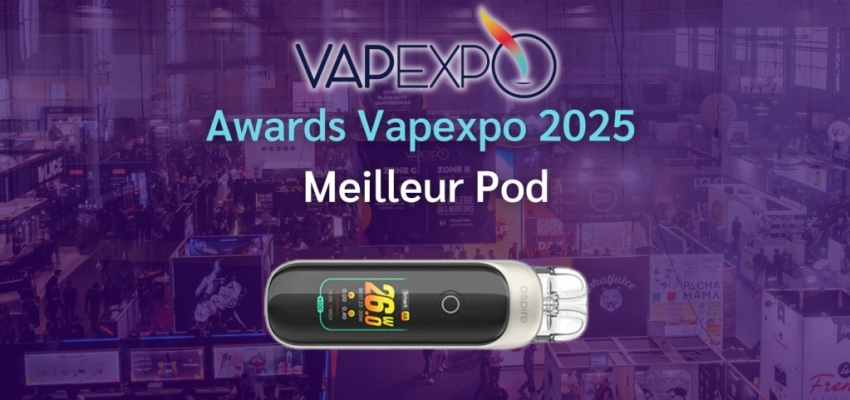 Vapexpo Awards 2025 : le meilleur pod