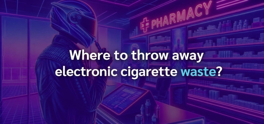 Where to dispose of your e-cigarette coil?