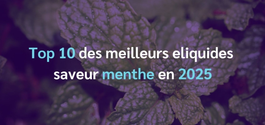 Top 10 des meilleurs eliquides saveur menthe en 2025