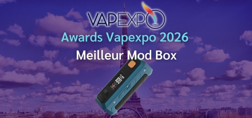 Vapexpo Awards 2026 : le meilleur box mod