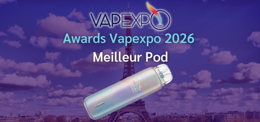 Vapexpo Awards 2026 : le meilleur pod