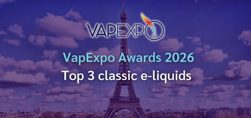 Vapexpo Awards 2026: the 3 best classic e-liquids