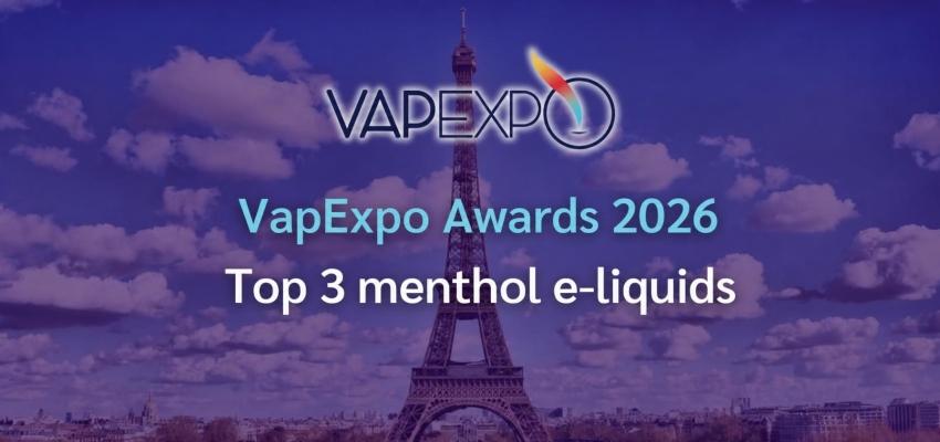 Vapexpo Awards 2026: the 3 best menthol e-liquids