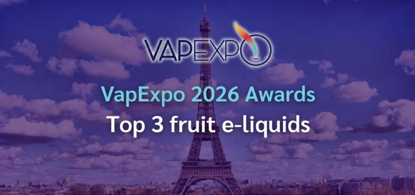 Vapexpo Awards 2026: the 3 best fruity e-liquids