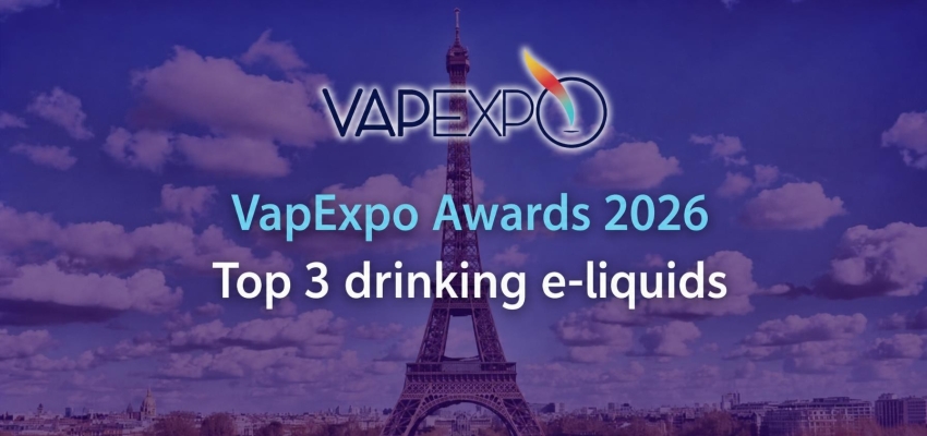 Vapexpo Awards 2026: the 3 best drink e-liquids