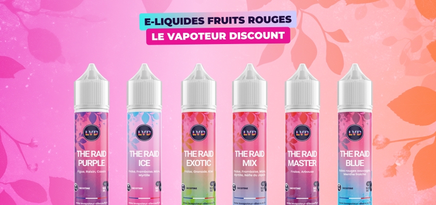 The Raid : les e-liquides fruits rouges & frais signés LVD !
