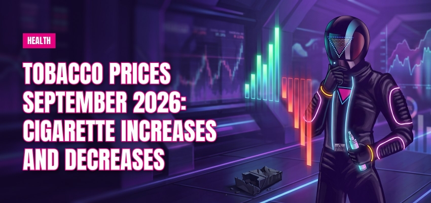 Tobacco prices September 2026: cigarette increases and decreases