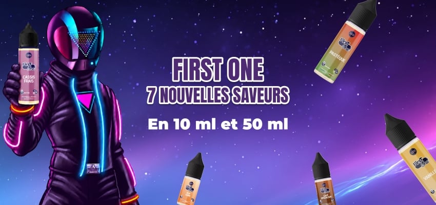 First One : les e-liquides essentiels de LVD à petit prix