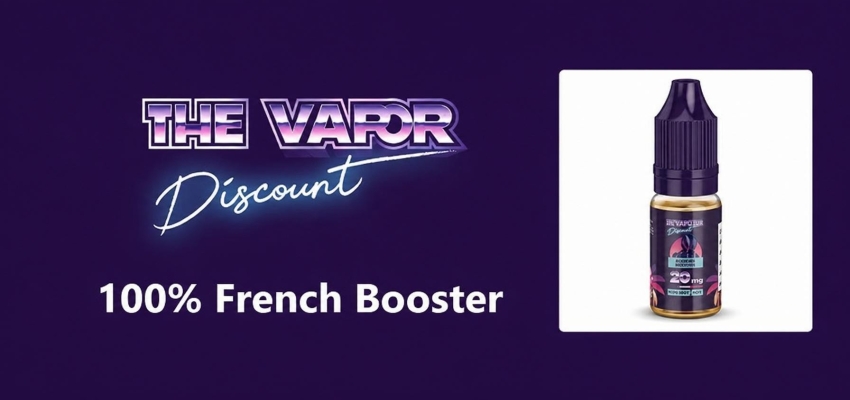 Nicotine booster: Buy the Le vapoteur discount nicotine booster 100% French